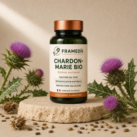Chardon-Marie BIO 200 gélules — Foie & détoxification | Framedis