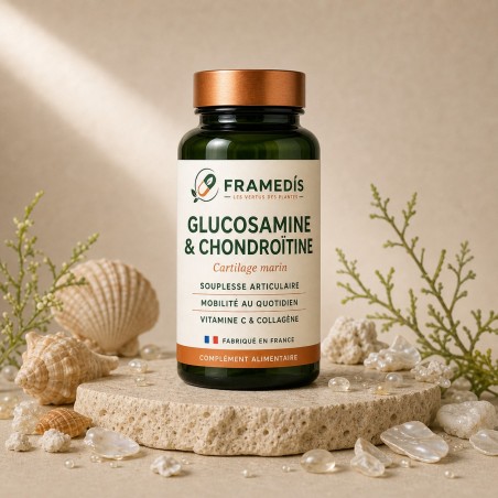 Glucosamine Chondroïtine 60 gélules — Articulations et cartilages | Framedis