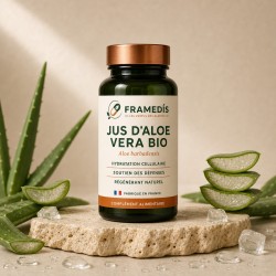 Jus d'Aloe Vera BIO 500ml — Défenses, régénérant naturel | Framedis