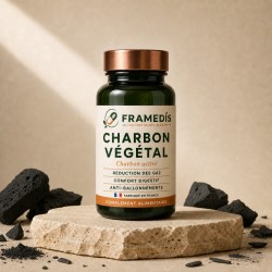 Charbon Végétal en gélules — Confort digestif & ballonnements | Framedis