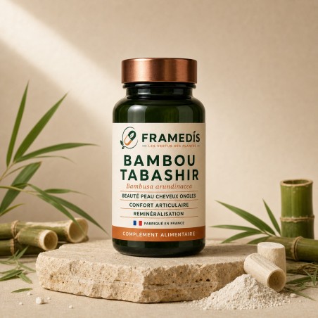 Bambou Tabashir 200 gélules — Beauté & Articulations | Framedis