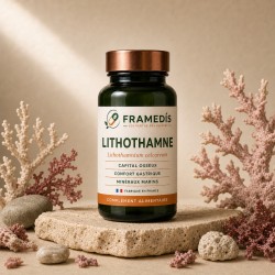 Lithothamne 200 gélules — Reminéralisant osseux marin | Framedis