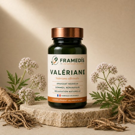 Valériane 200 gélules - Détente & sommeil | Framedis