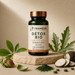 Détox BIO — Complexe artichaut, chlorella & radis noir | Framedis