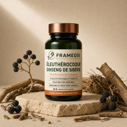 Eleuthérocoque 200 gélules - Vitalité & défenses | Framedis