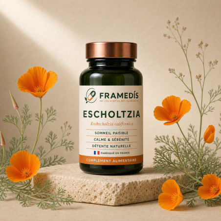 Escholtzia 200 gélules - Sommeil & sérénité | Framedis