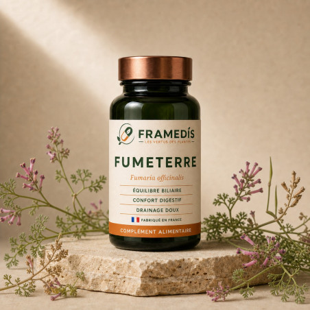 Fumeterre 200 gélules - Confort hépato-biliaire | Framedis