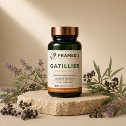 Gatillier (Vitex) en gélules — SPM & cycle féminin | Framedis
