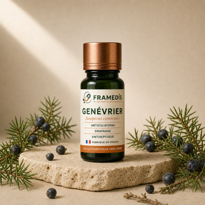 Huile Essentielle Genévrier 10 ml - Articulations | Framedis