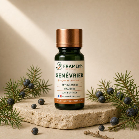 Huile Essentielle Genévrier 10 ml - Articulations | Framedis