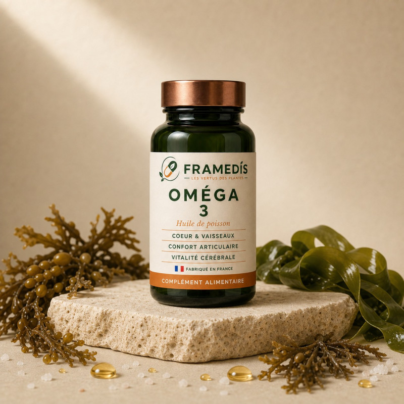 Oméga 3 EPA DHA en capsules — Cœur & vaisseaux | Framedis