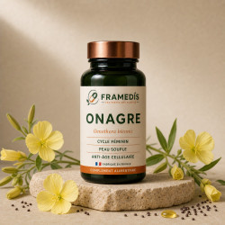 Onagre en capsules — Cycle féminin & peau | Framedis