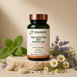 Relaxation BIO Pastilles aux HE | Framedis