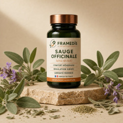Sauge officinale en gélules — Ménopause & sudation | Framedis